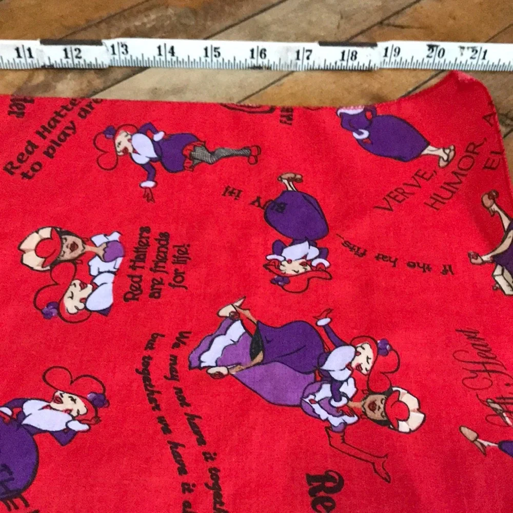 Unbranded Red Cartoon Print Scarf‎ Wrap